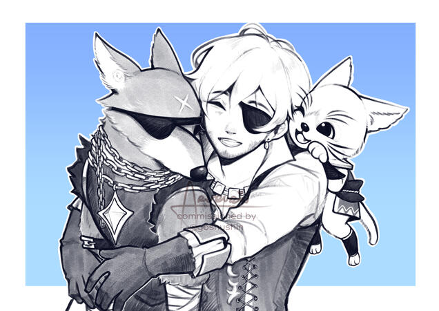 [Commission] Kai and Friends